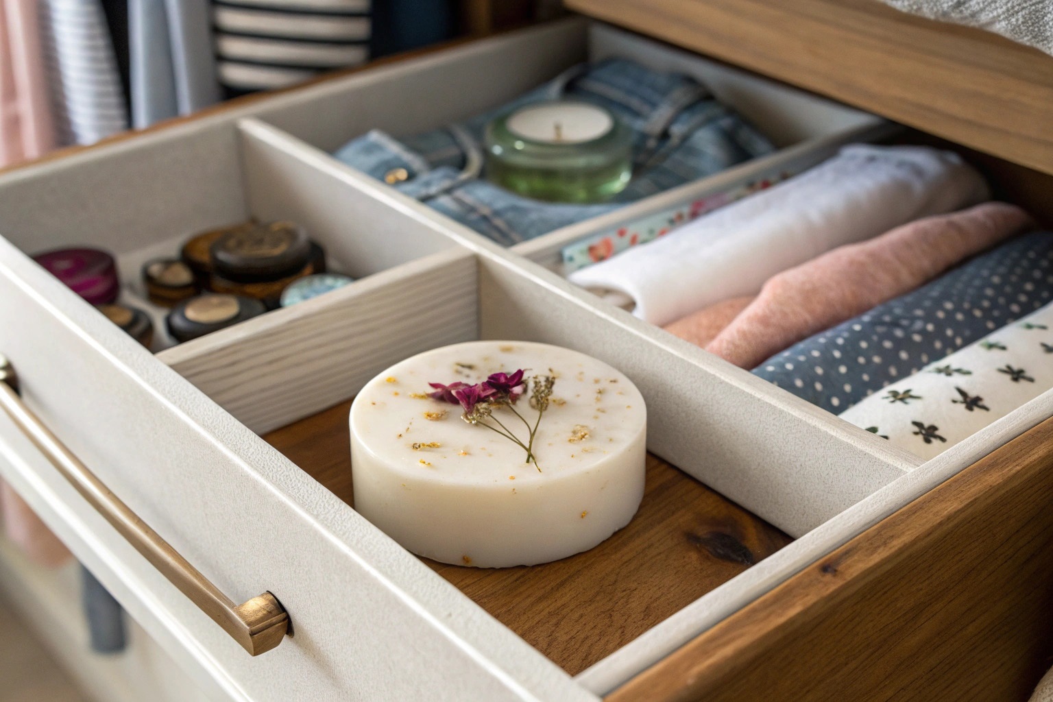 Sáp thơm khử mùi hôi hiệu quả ở tủ quần áo, xe hơi